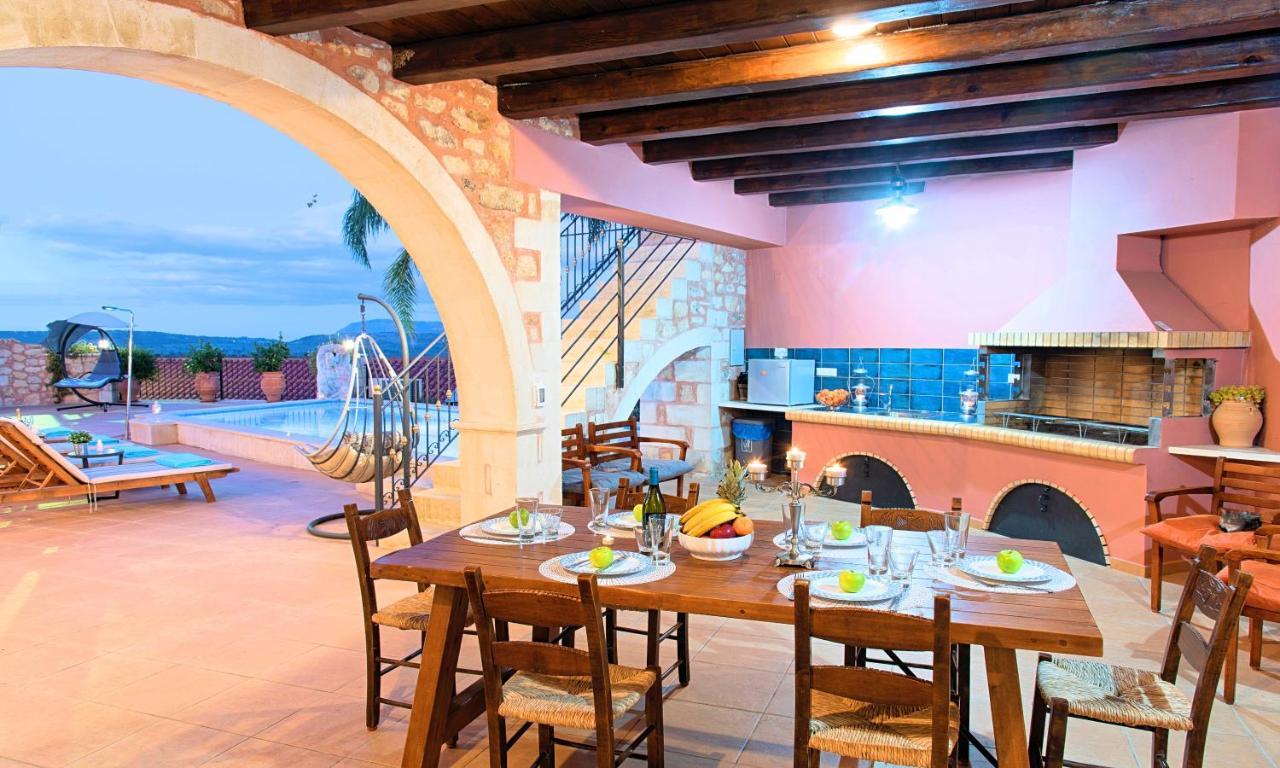 Steve Kois Villa Heated Pool Chania  Exterior foto