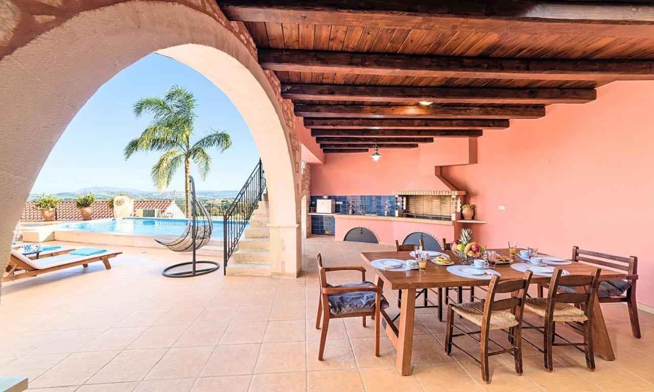 Steve Kois Villa Heated Pool Chania  Exterior foto