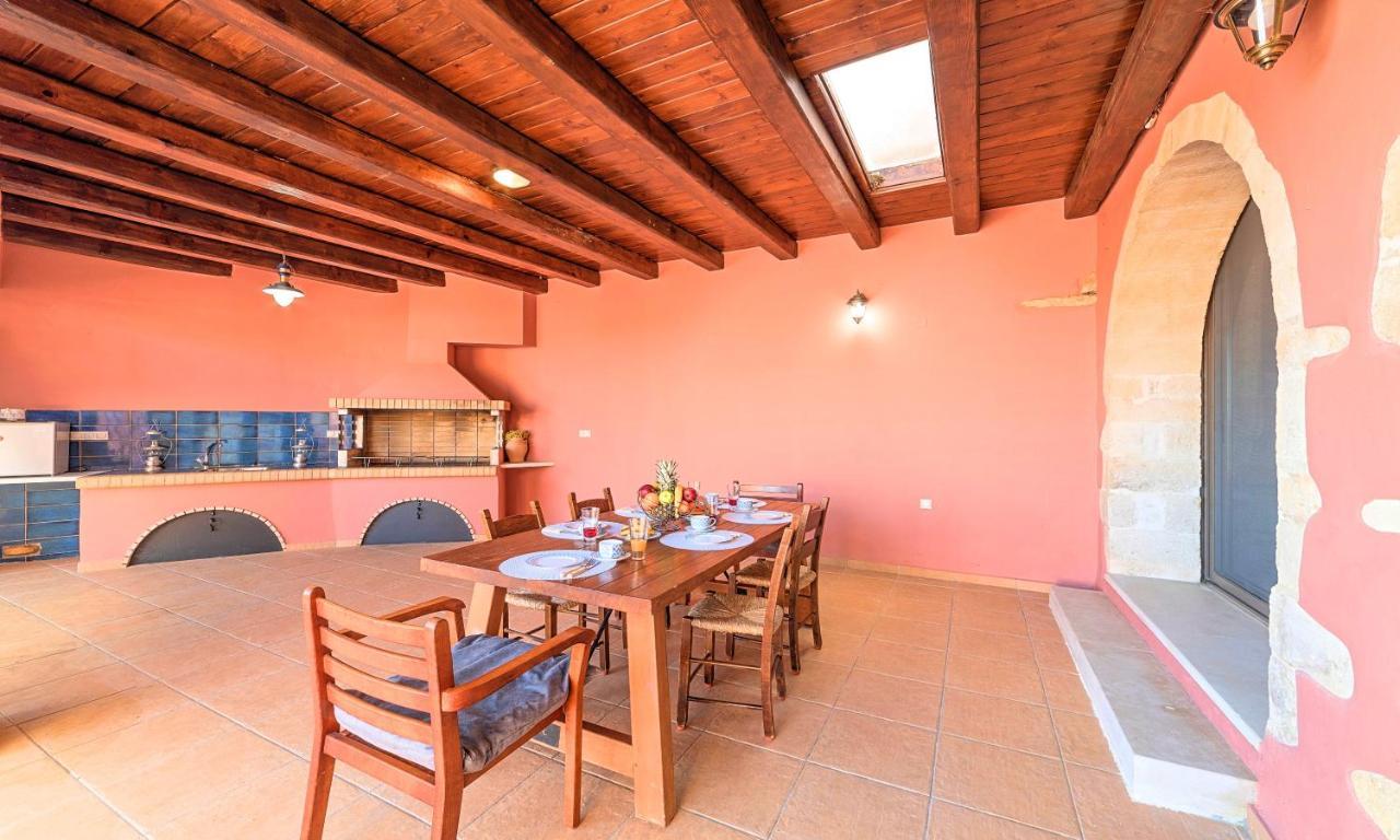 Steve Kois Villa Heated Pool Chania  Exterior foto